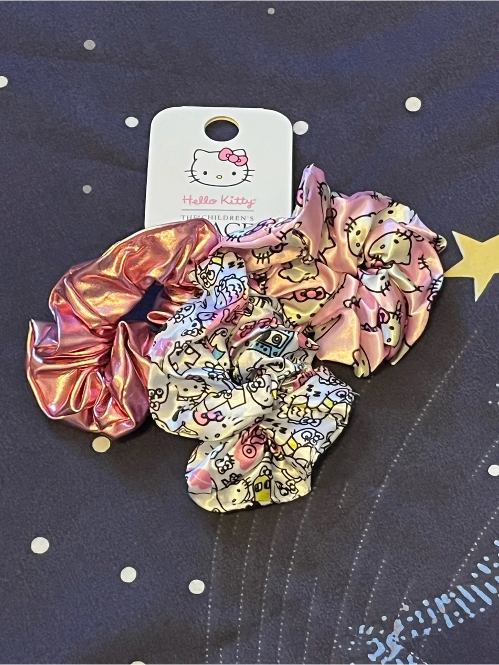 NWT Children’s Place Hello Kitty & Friends Scrunchie Trio